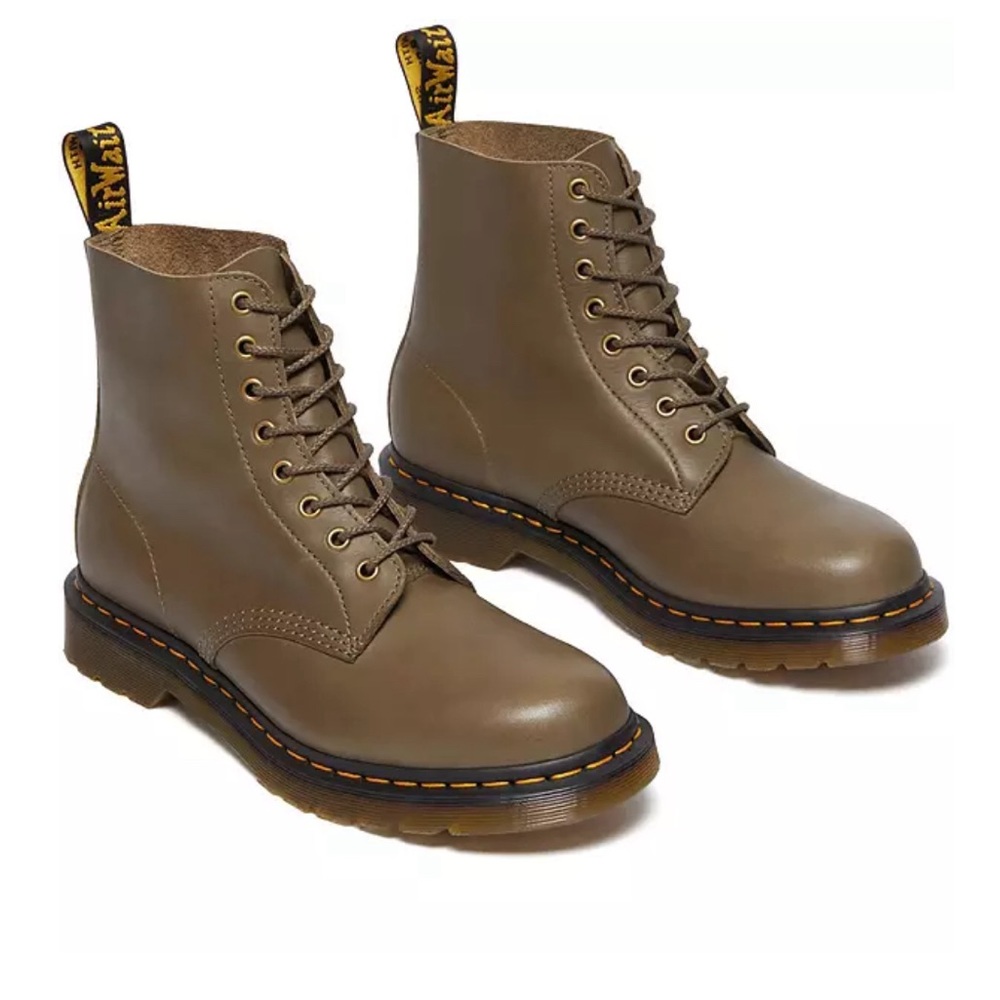 Dr. Martens 1460 Pascal Carrara Leather Lace Boots